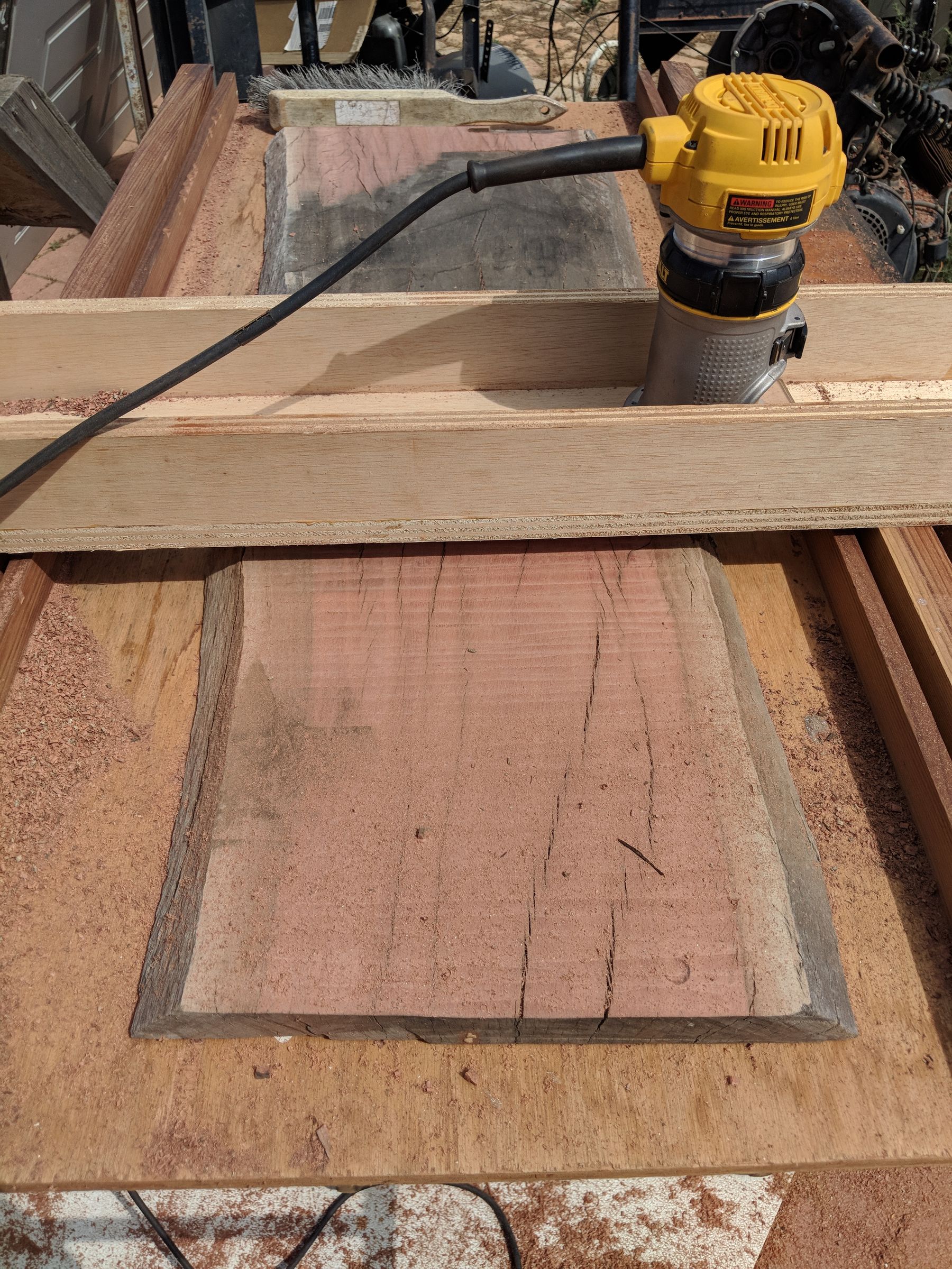 Make a Live Edge Table Finished in a Hand Rubbed Tung Oil Finish