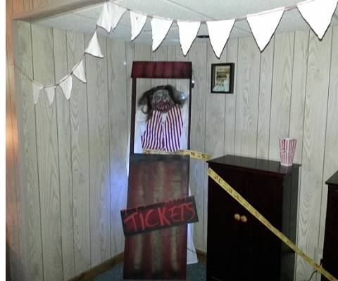 Halloween Circus Booth