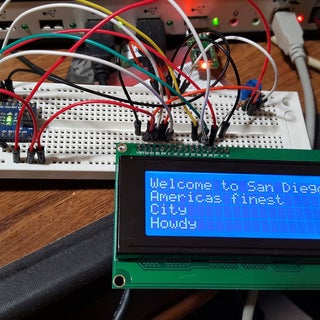 Arduino Nano: Directly Connected 2 X 16 LCD Display With Visuino : 10 ...