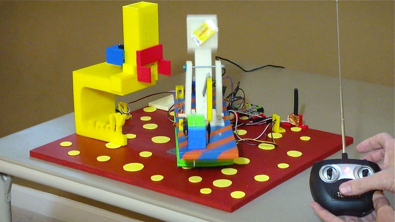 Candypult--Computer Controlled Candy Catapult