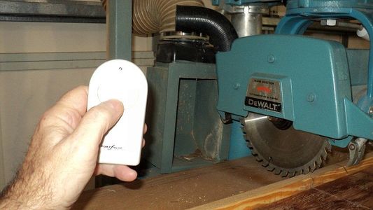 Dust Collection With a Ceiling Fan Remote