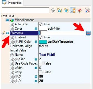In Visuino Set Components