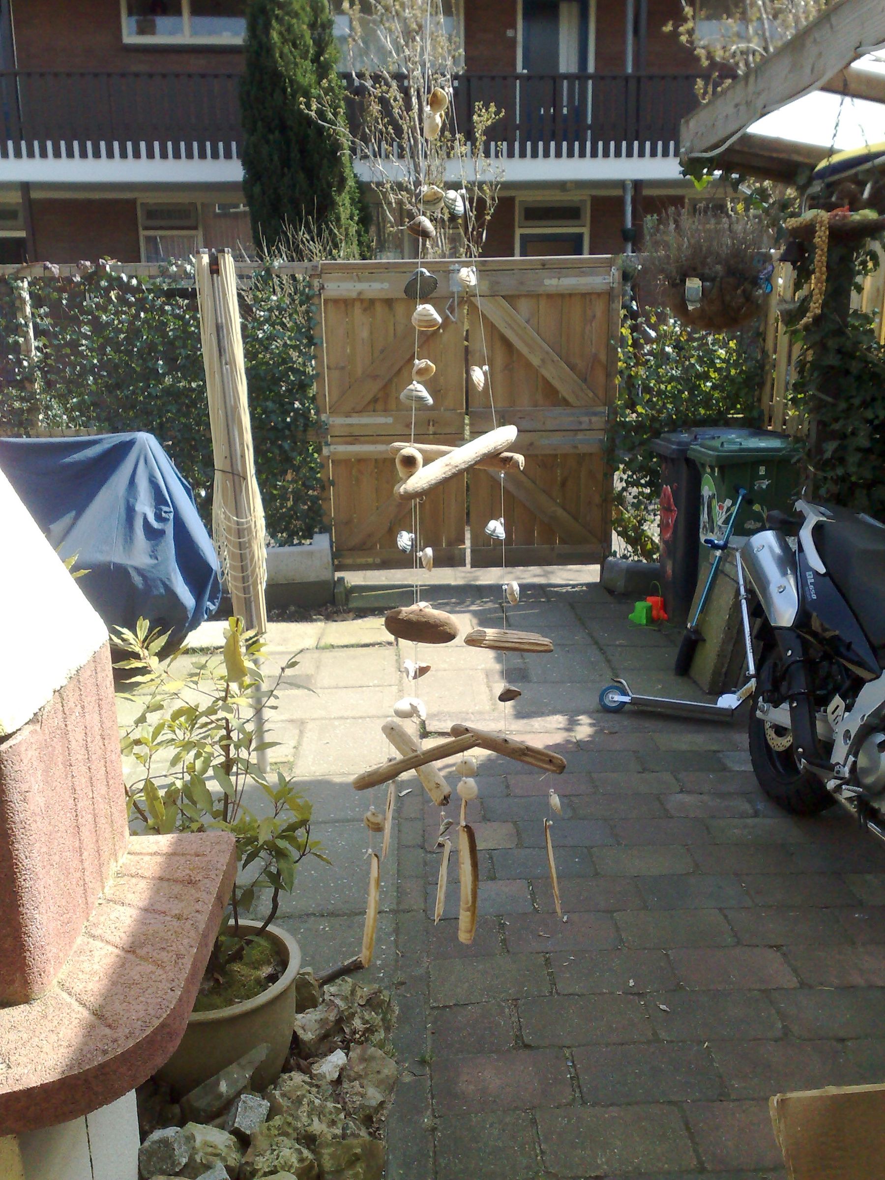 Wind Mobile Made of Shells