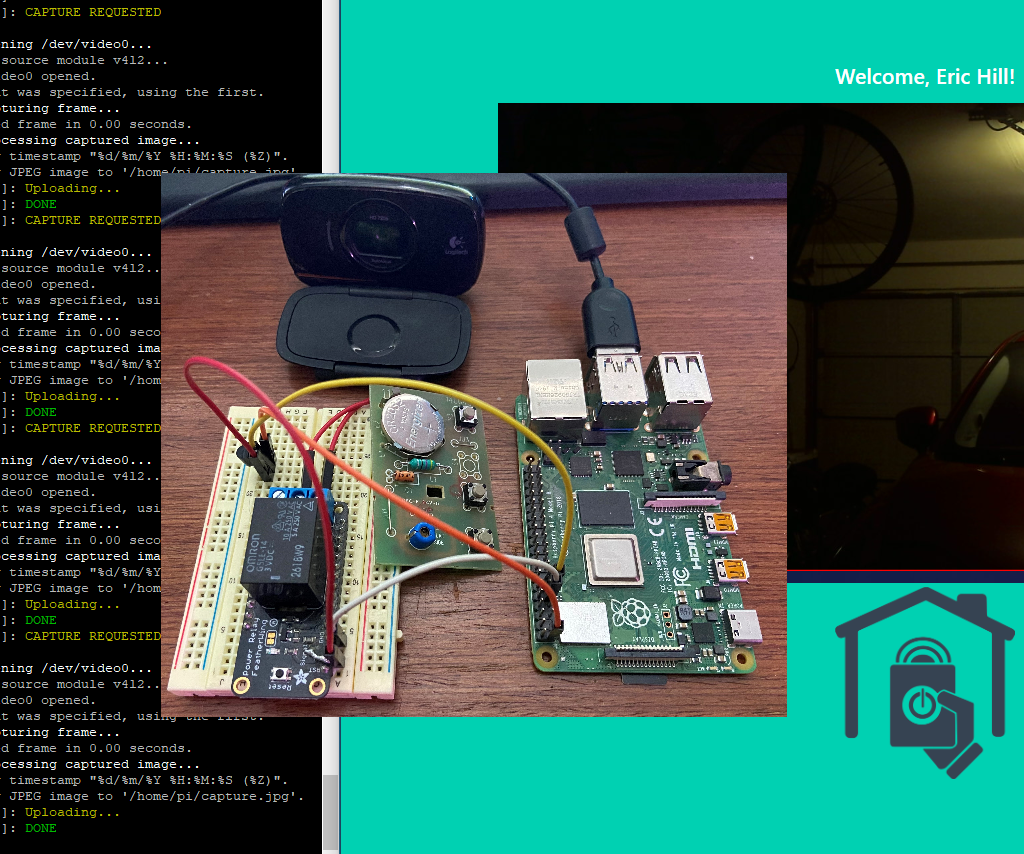 IoT Garage Door Monitor/Operator (From Anywhere!)