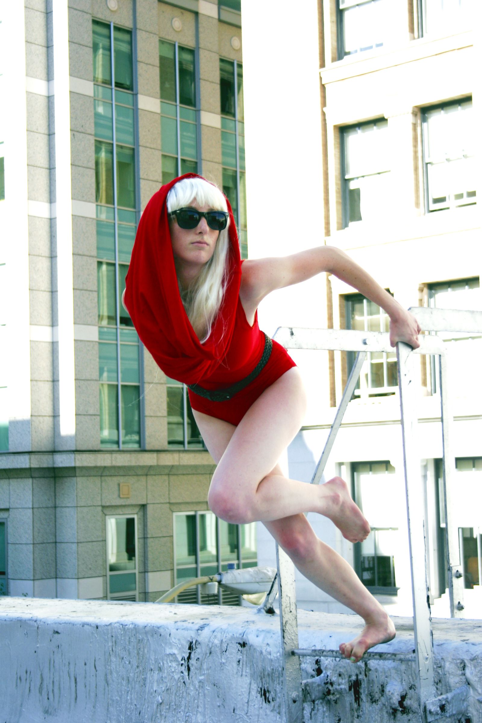 Lady Gaga Cowl Hood