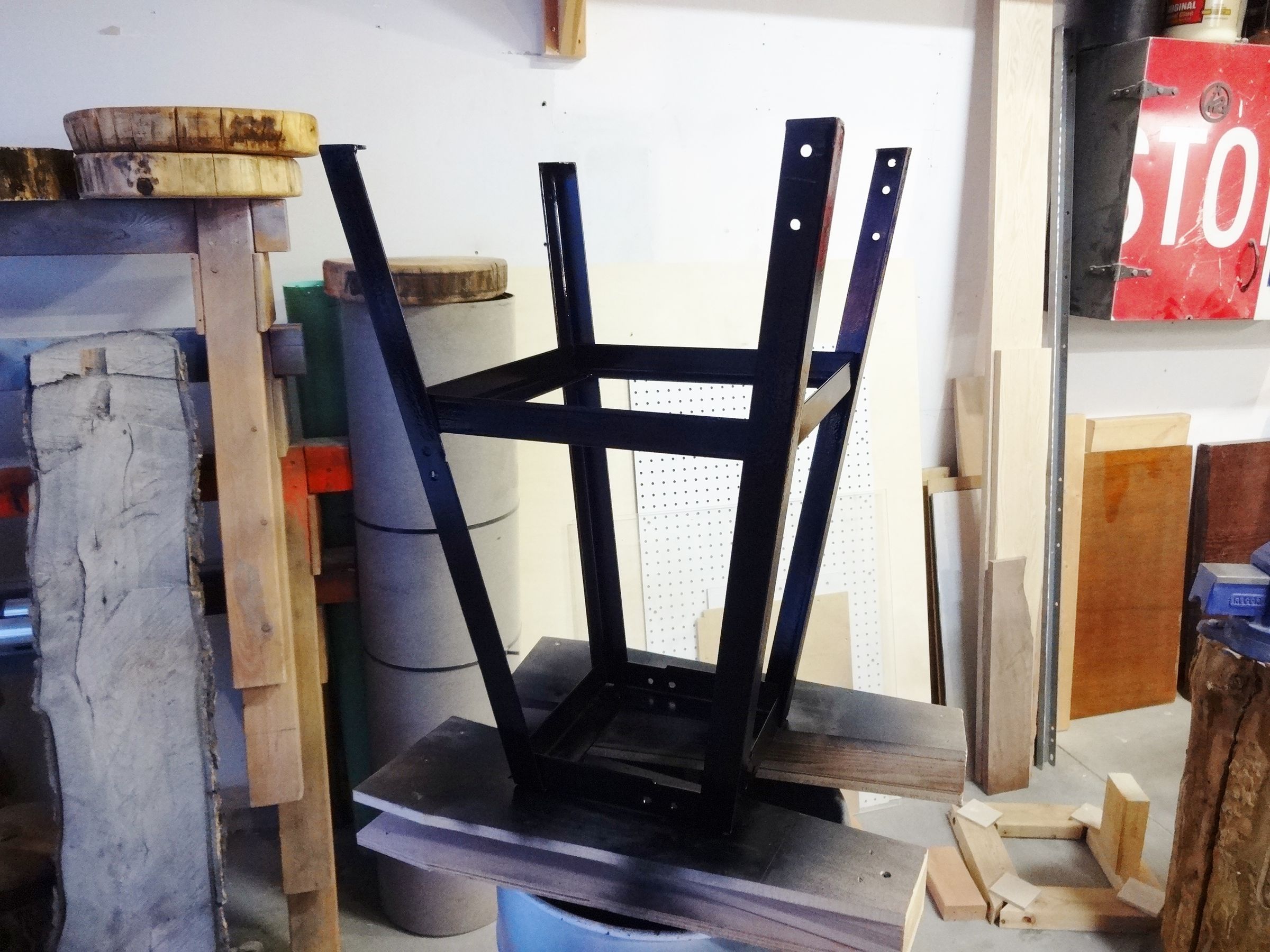Make a Simple Welded Bar Stool 11 Steps (with Pictures) Instructables