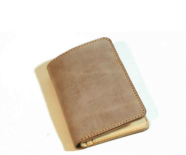Leather Short Wallet