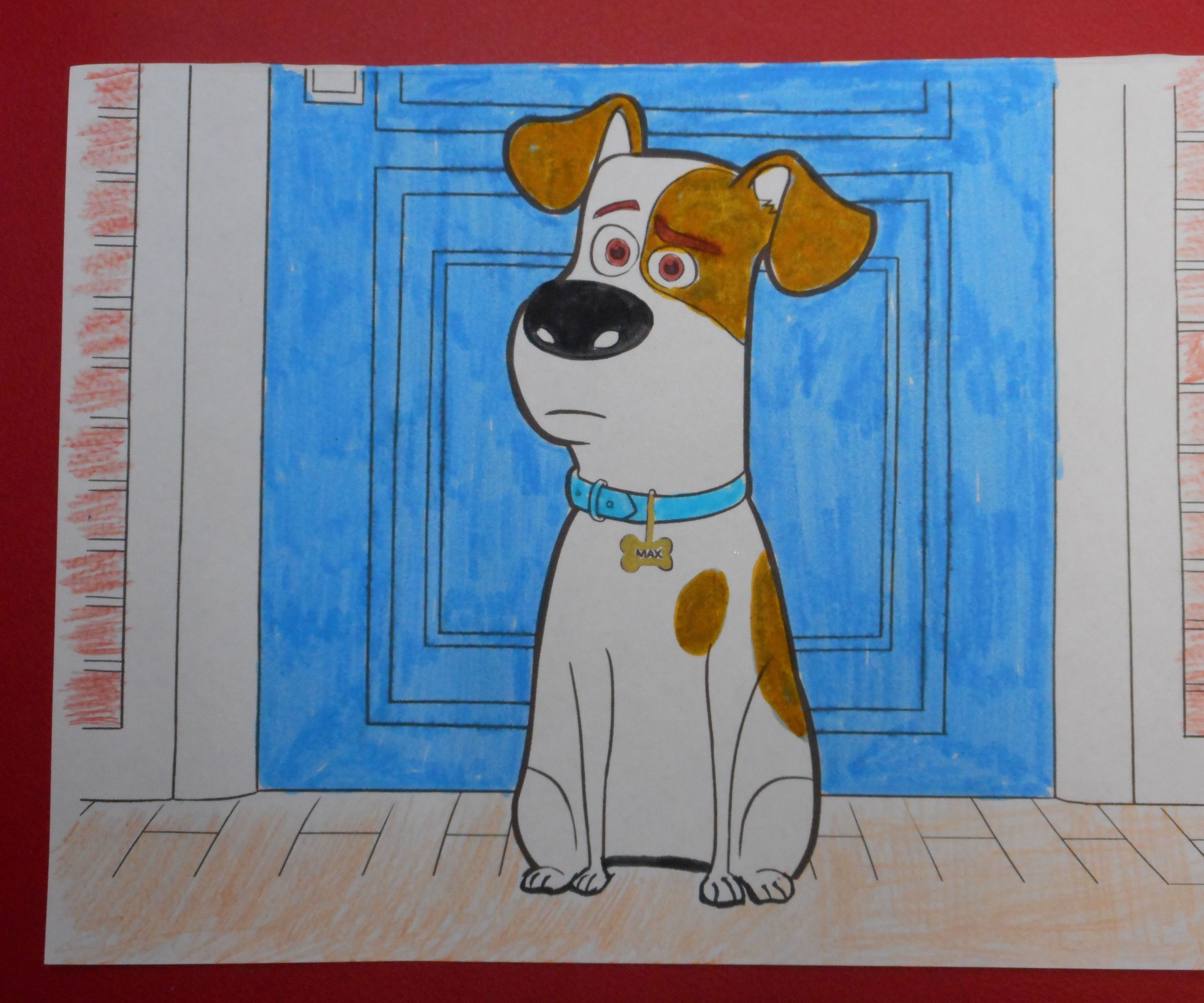 DIY| How to Color the Secret Life of Pets Coloring Pages | Color in Max