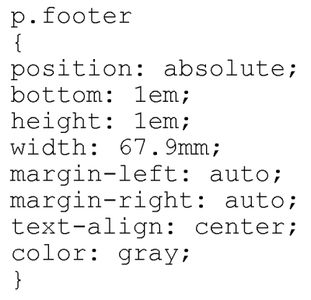 Criteria