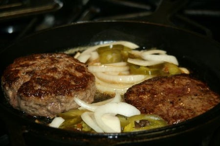 The Cast-Iron Bohemoth Burger