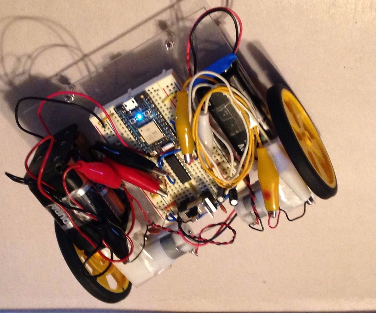 IoT Photon + Leap Motion-Based Robot