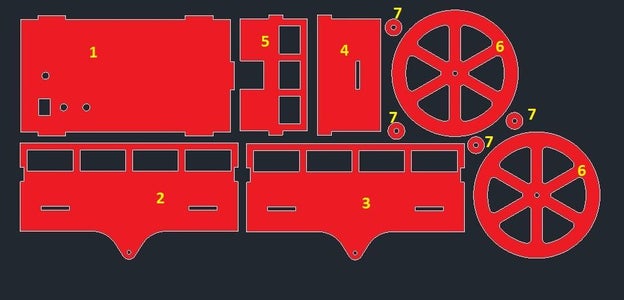 Laser Cutting the Parts
