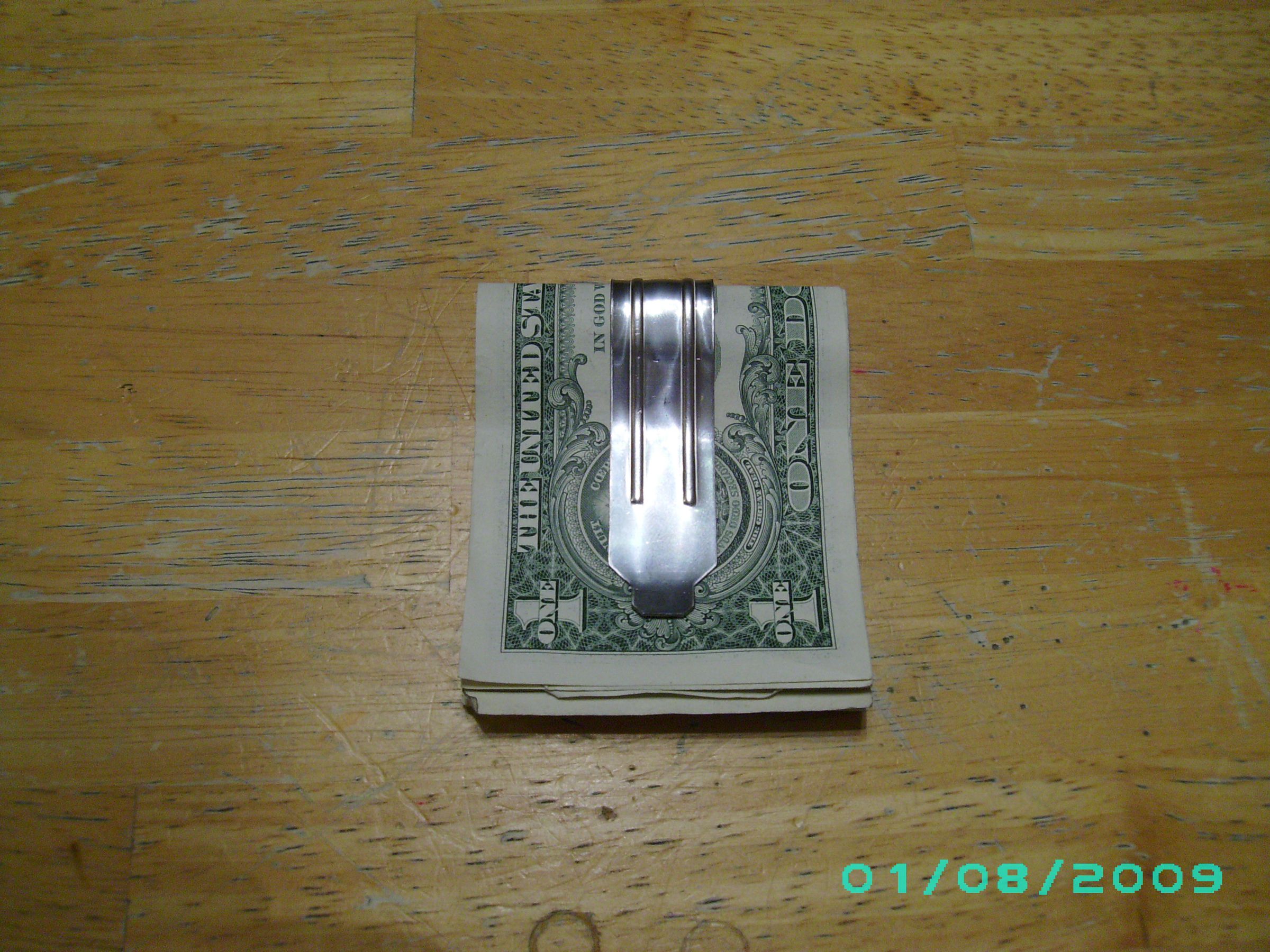 PCI Slot Cover Money Clip