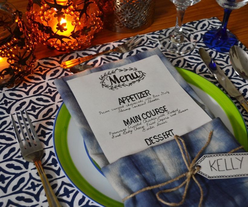 Wedding Table Setting