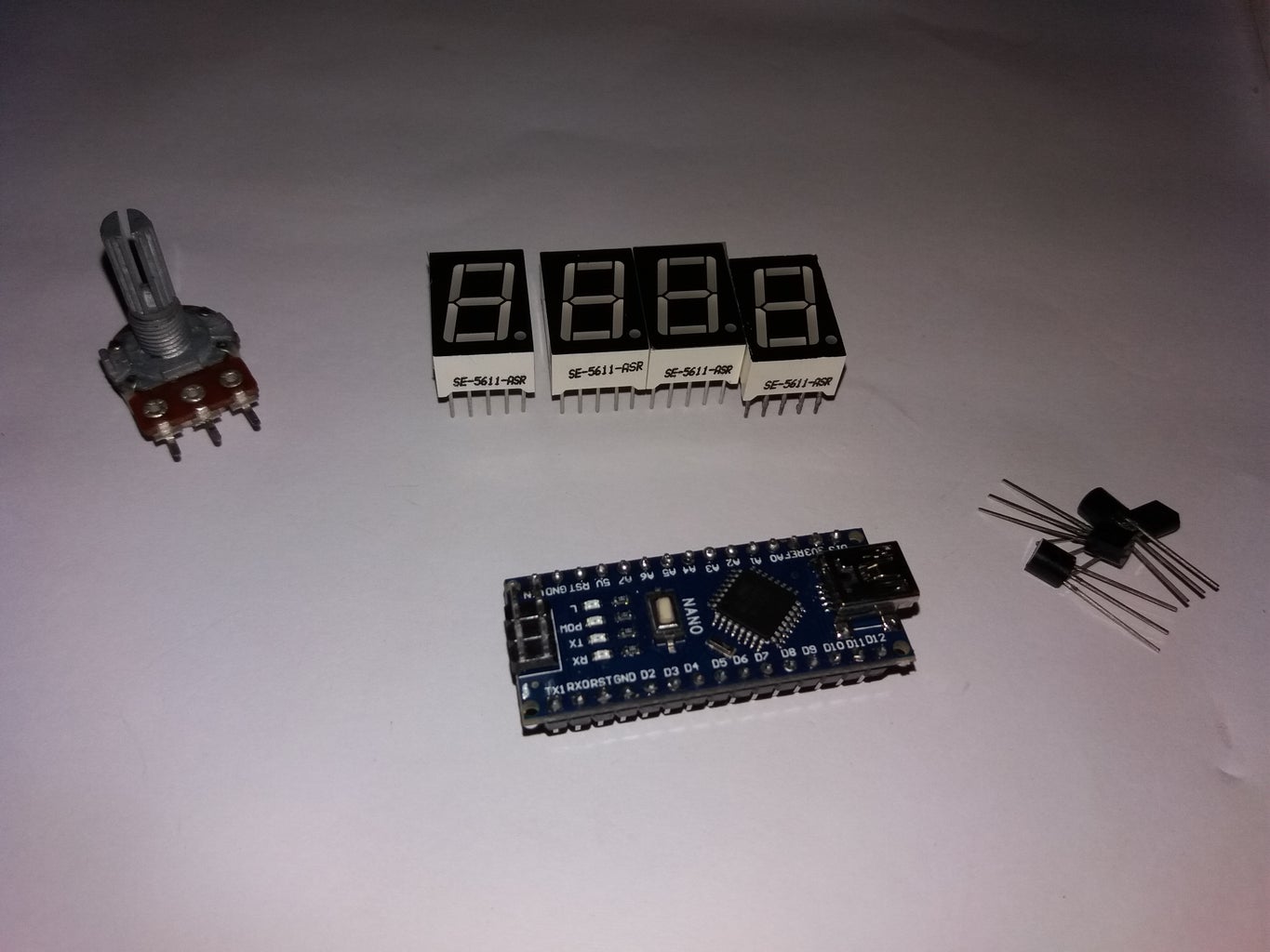 4 Digit Seven Segment With Arduino : 5 Steps (with Pictures ...