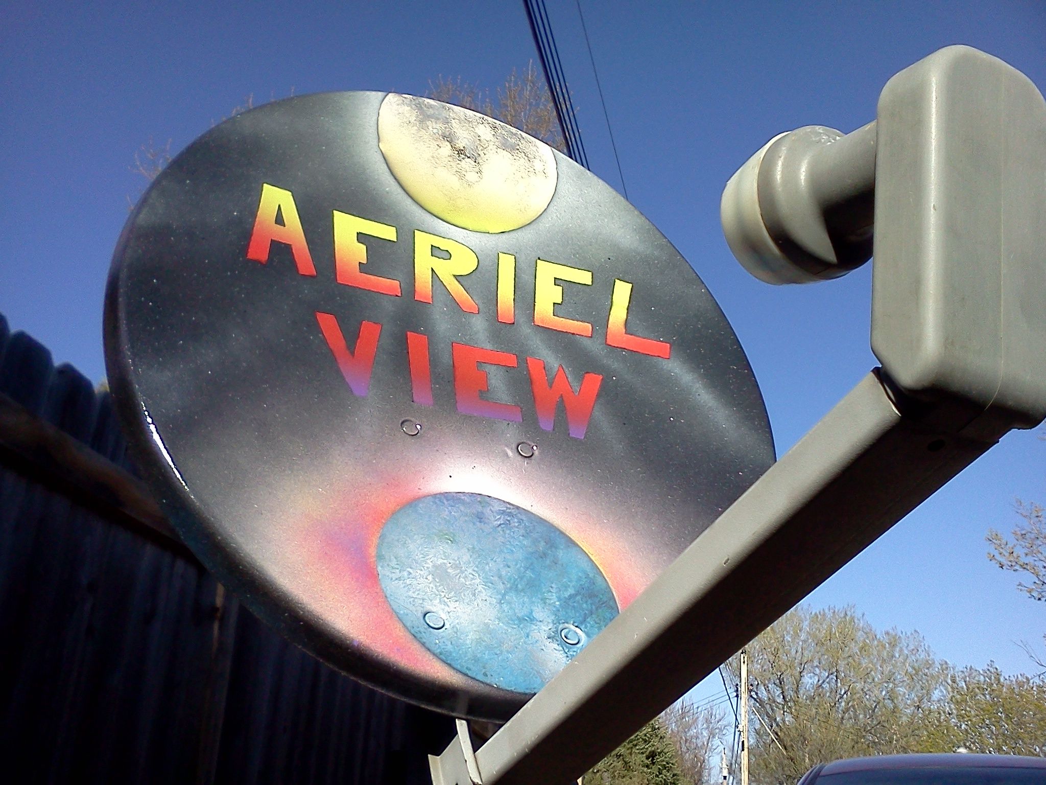 Painted Satellite Dish Instructables