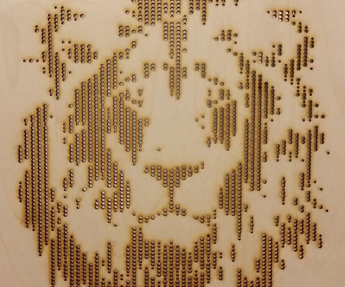 How to Make Halftone Vectors for Lasercutting (Method 2)