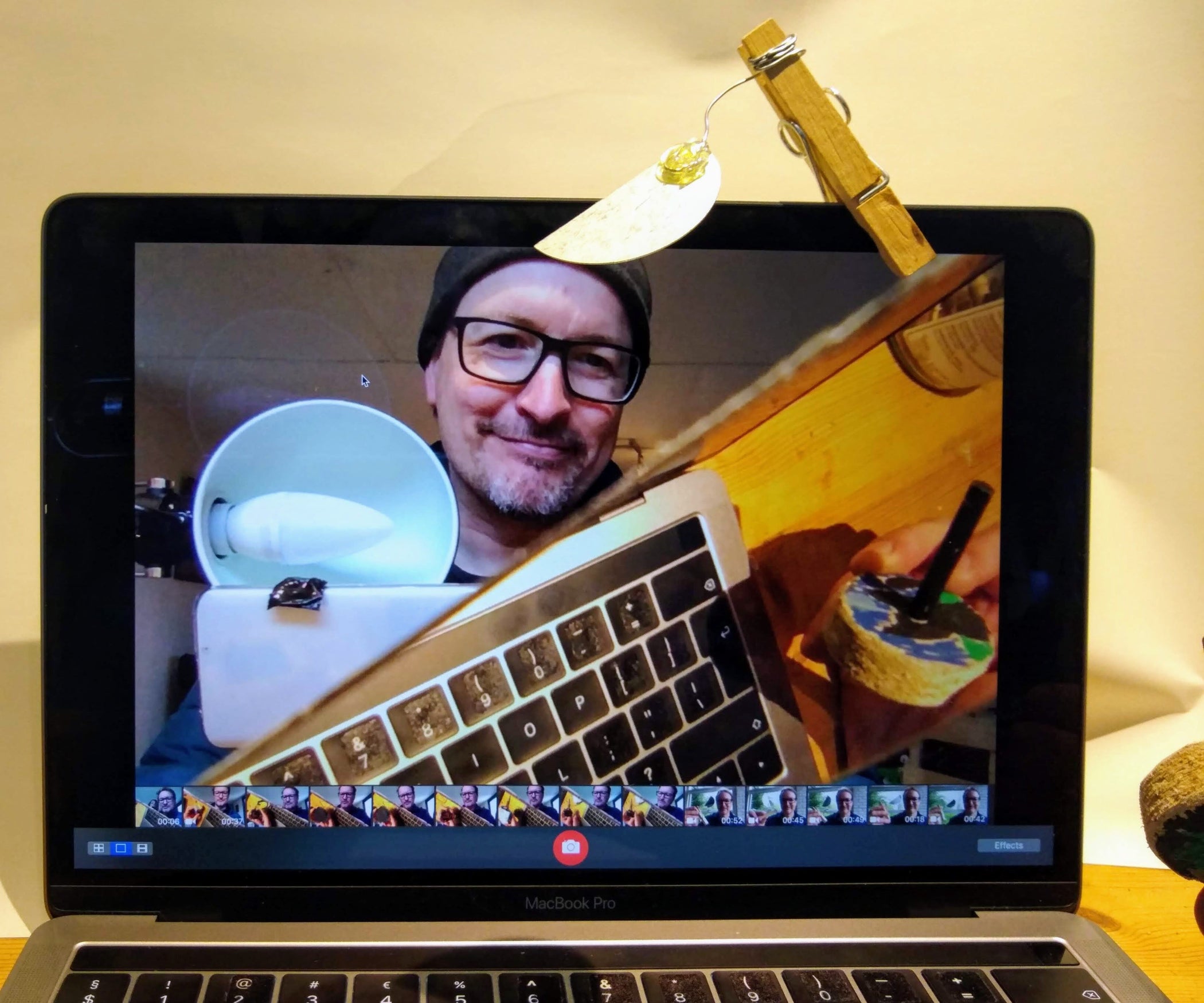 Sideview Mirror for Video Calls : 4 Steps (with Pictures) - Instructables