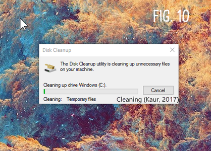 Confirm the Deletion of System Files 