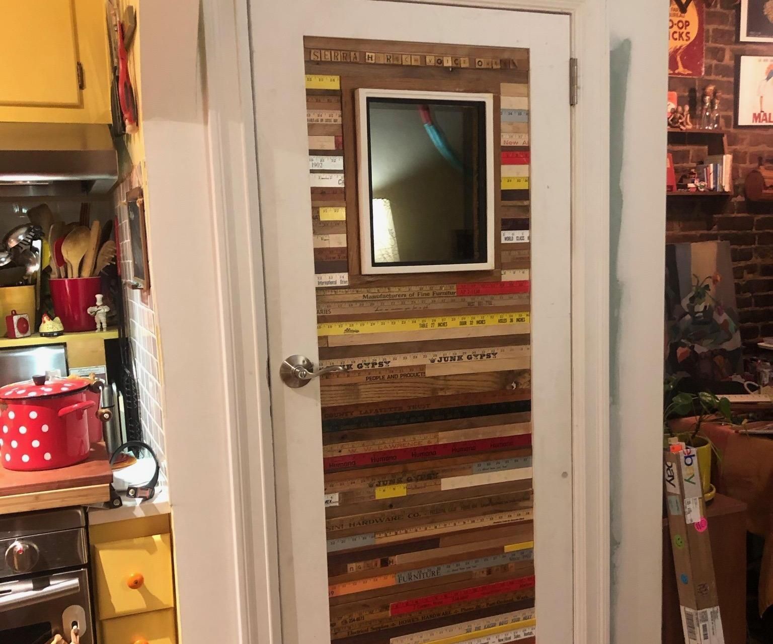 Embellished Wood Door: It RULES!