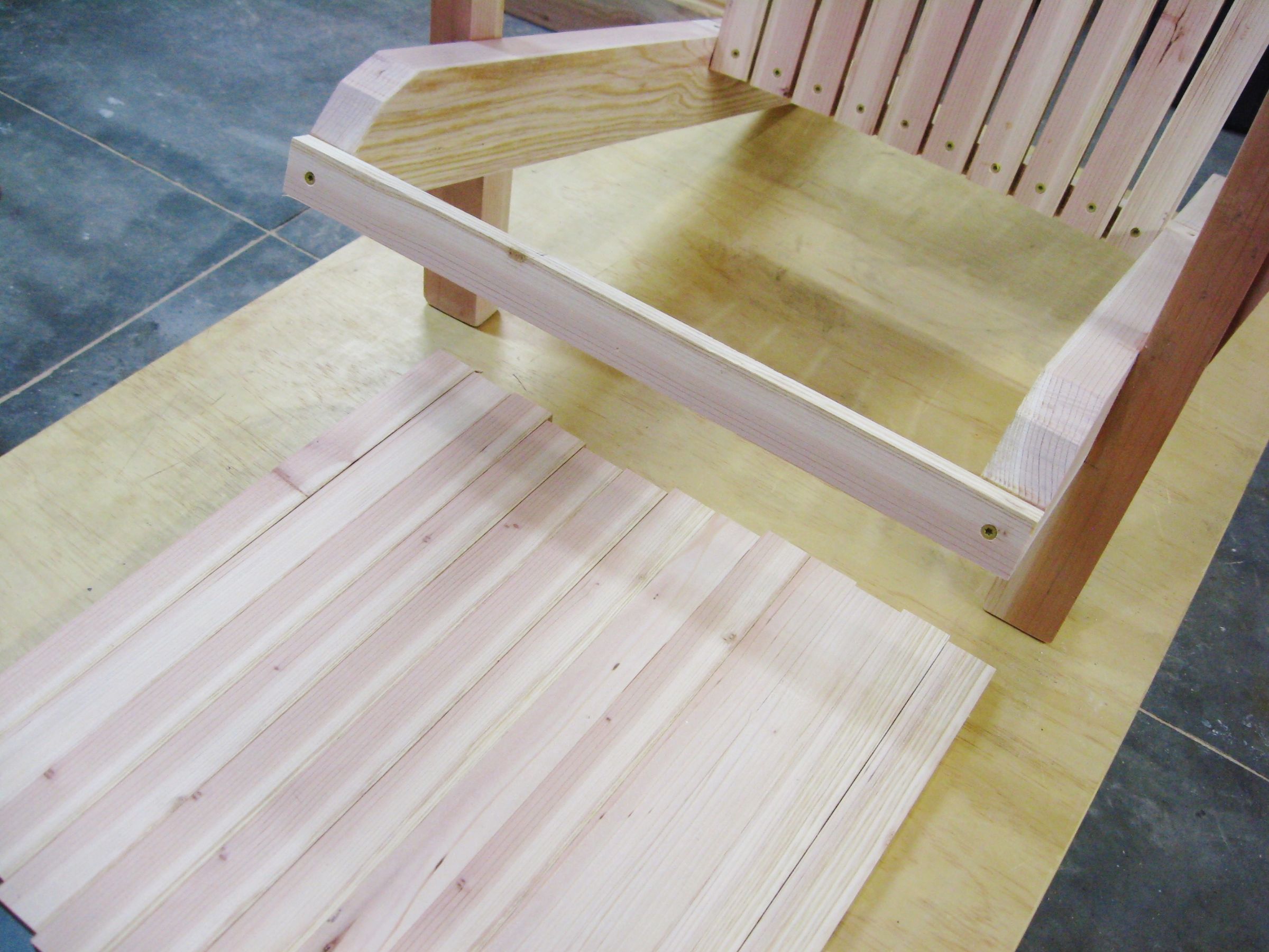 Add Bottom Seat Slats
