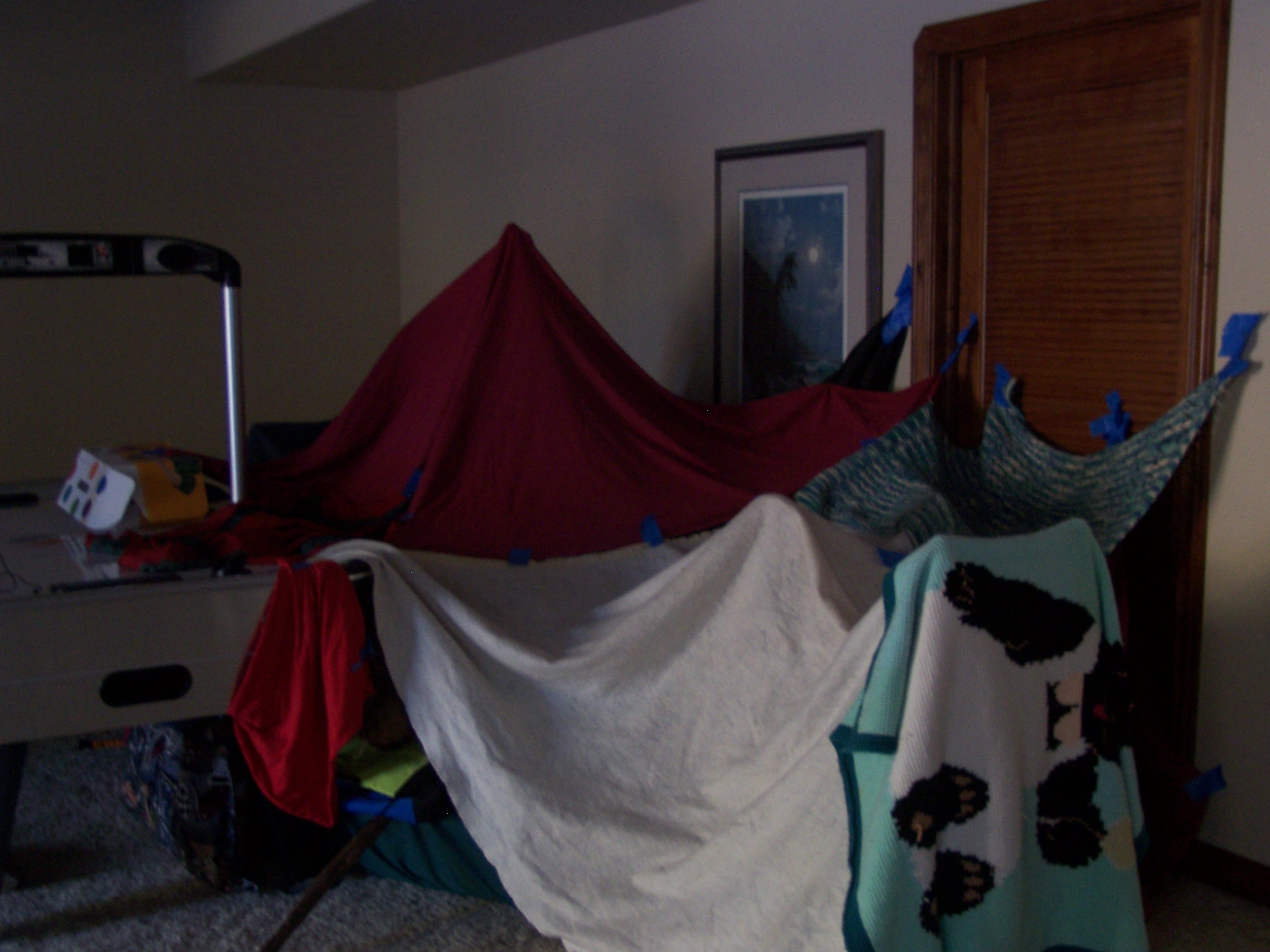 How to build an awesme blanket fort
