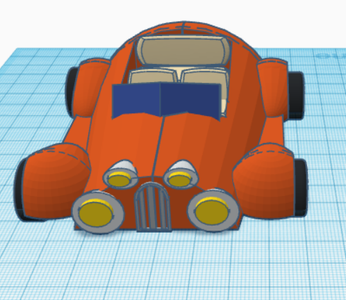 Start Designing the Car on TinkerCAD