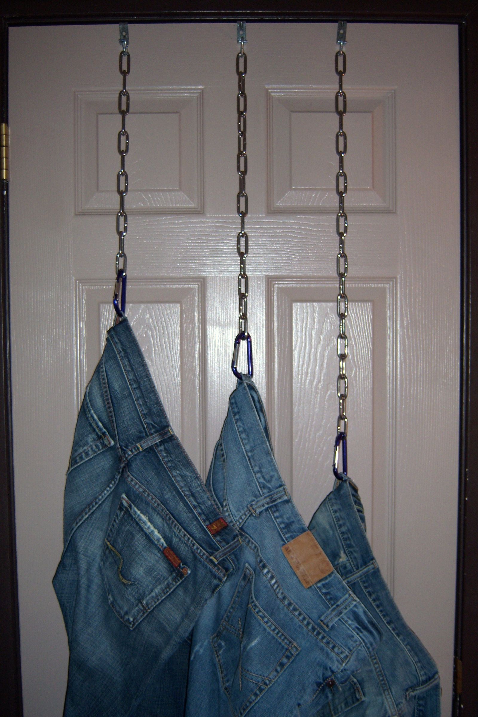 Door Mounted Hangers for Jeans
