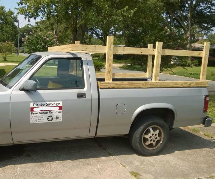 Truck Bed Rail Sides for Hauling