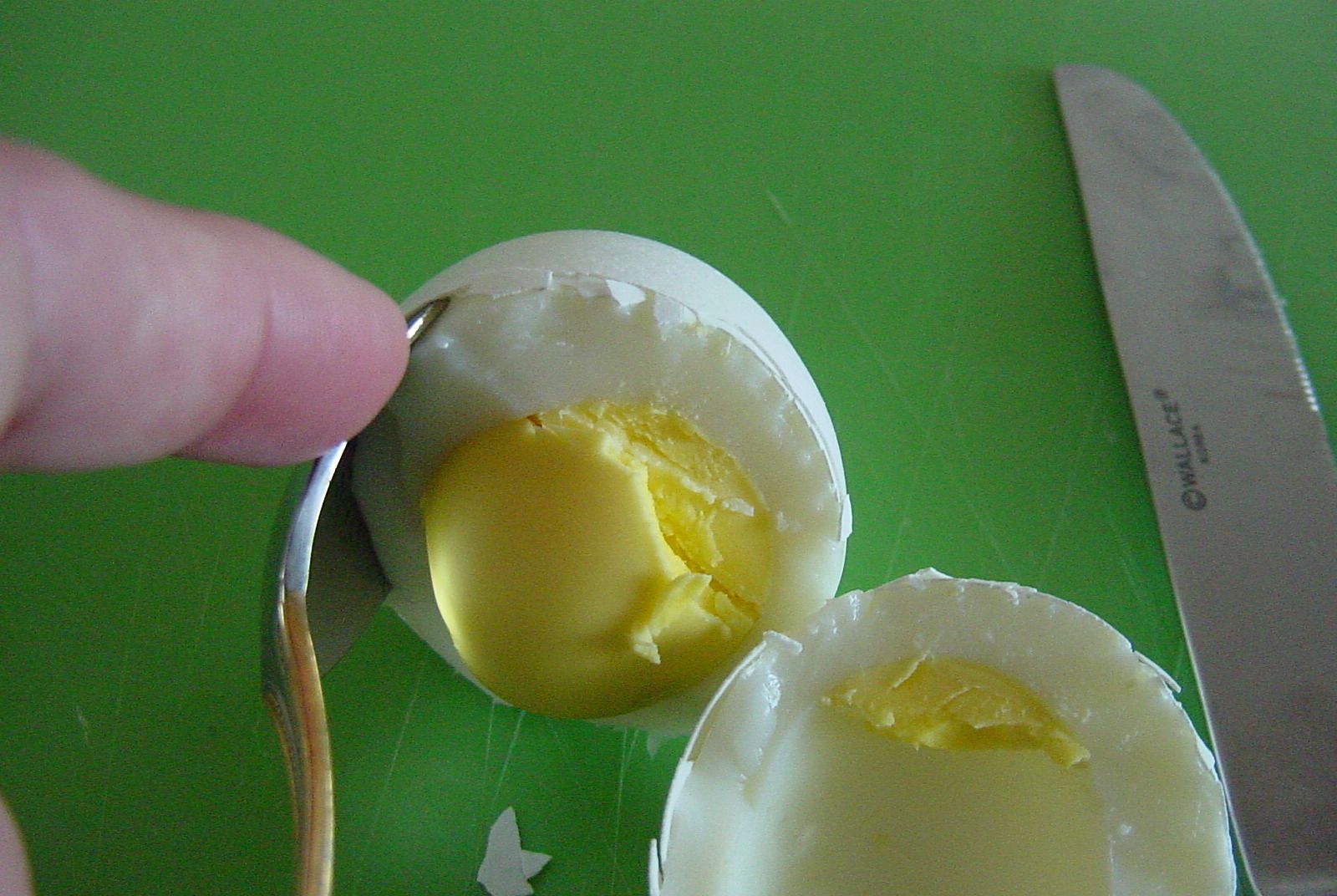 If You're Going to Chop Why Peel? the EZ Way to Peel a Hard Cooked