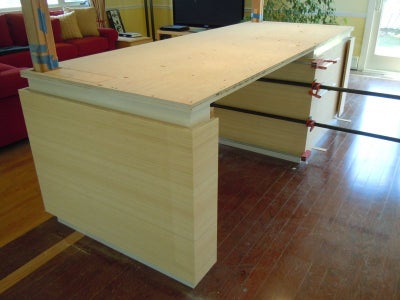 ADD LIGHT CLEATS AND MAKE BAMBOO SIDE PANELS