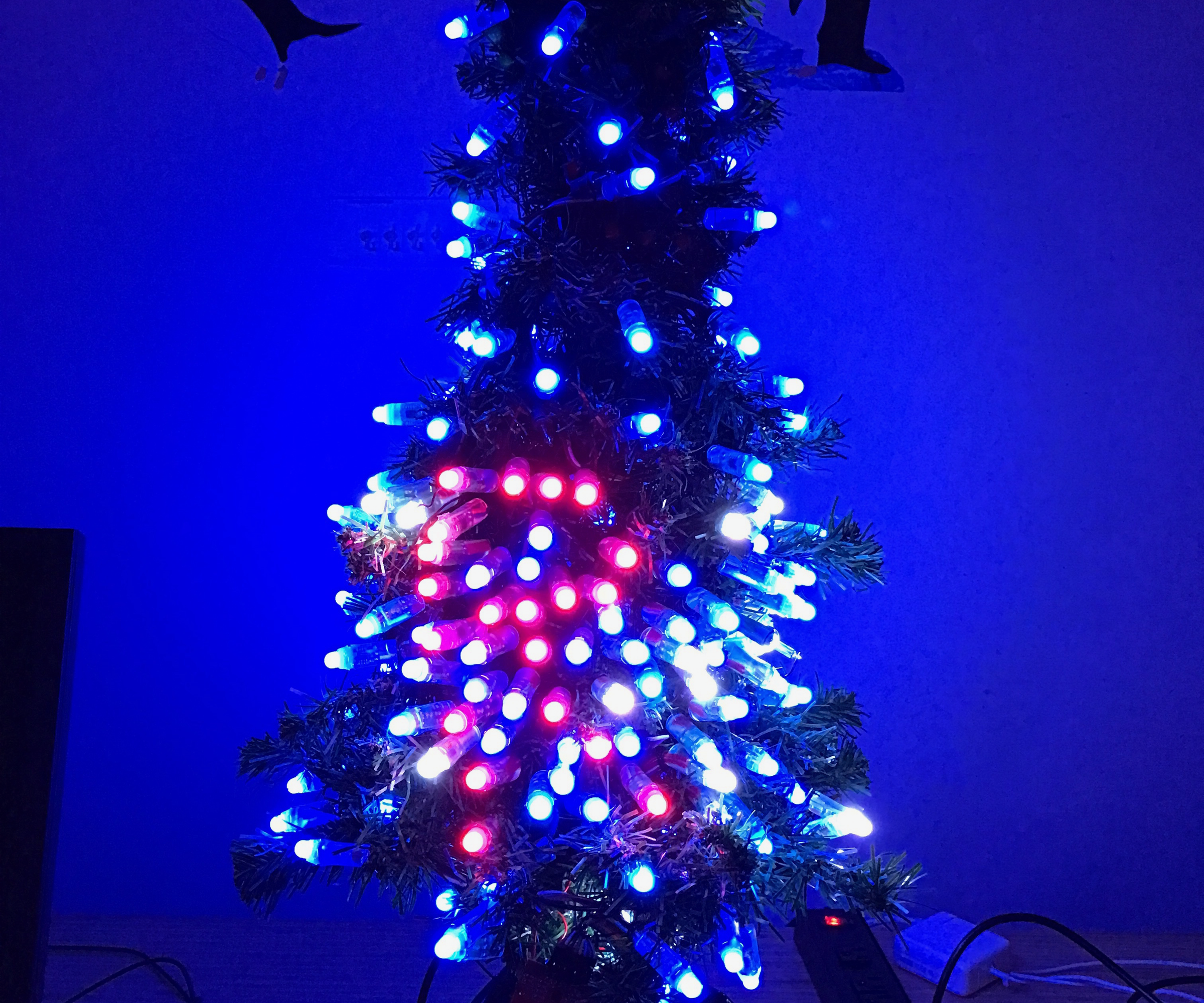 Arduino Controlled Message in a Christmas Tree