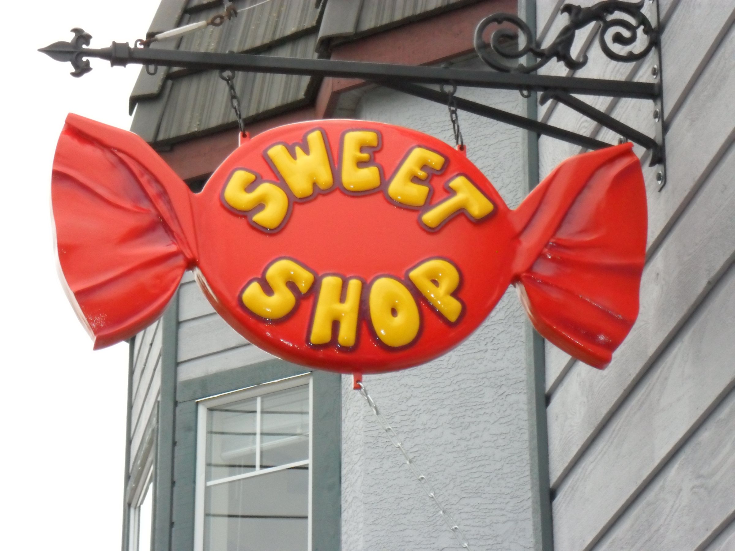 Large Wrapped Candy Sign