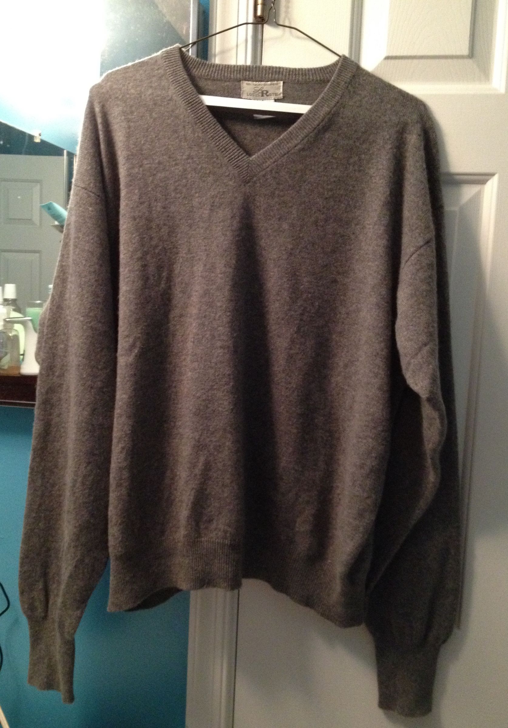 Mend and Make Do: Repairing Small Moth Holes in a Cashmere Sweater