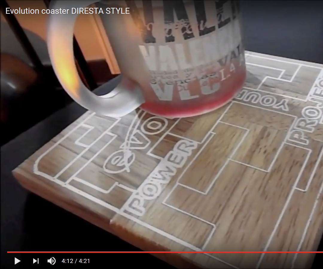 Diy Evolution Coaster (Diresta Speed Inspired)
