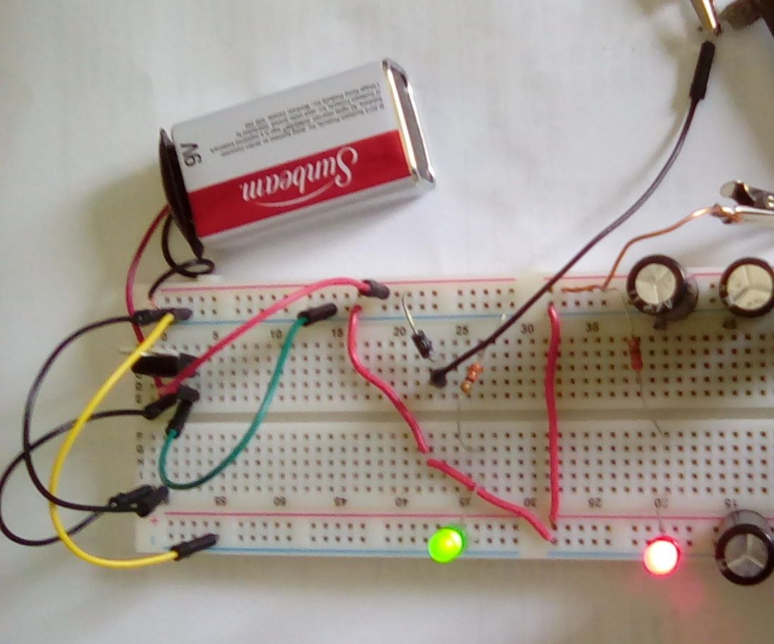 Super Capacitor Bank on a Breadboard