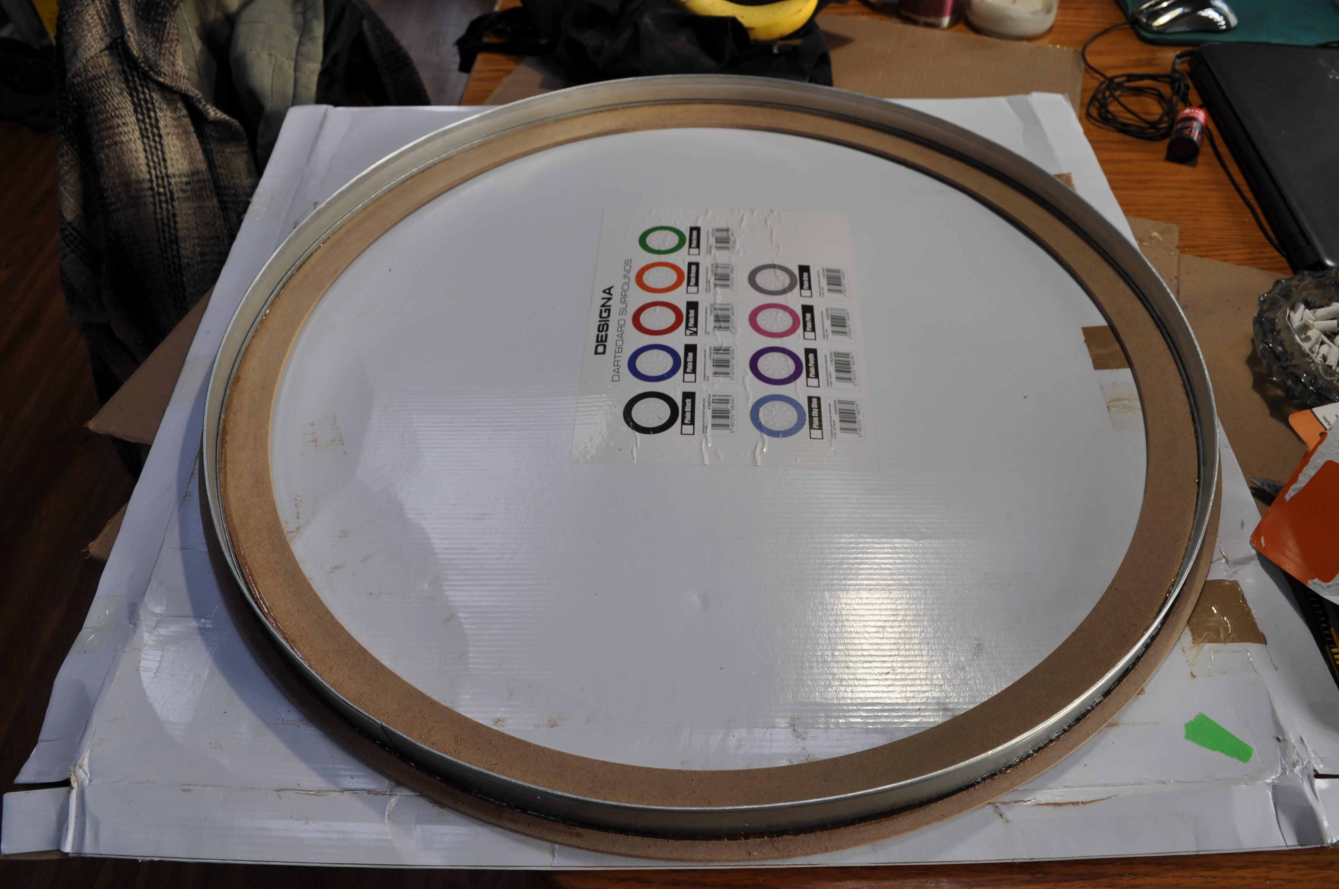 DIY LED Dartboard Ring Light 5 Steps Instructables