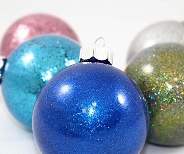 Easy 6Step Pledge Glitter Ornaments 6 Steps Instructables