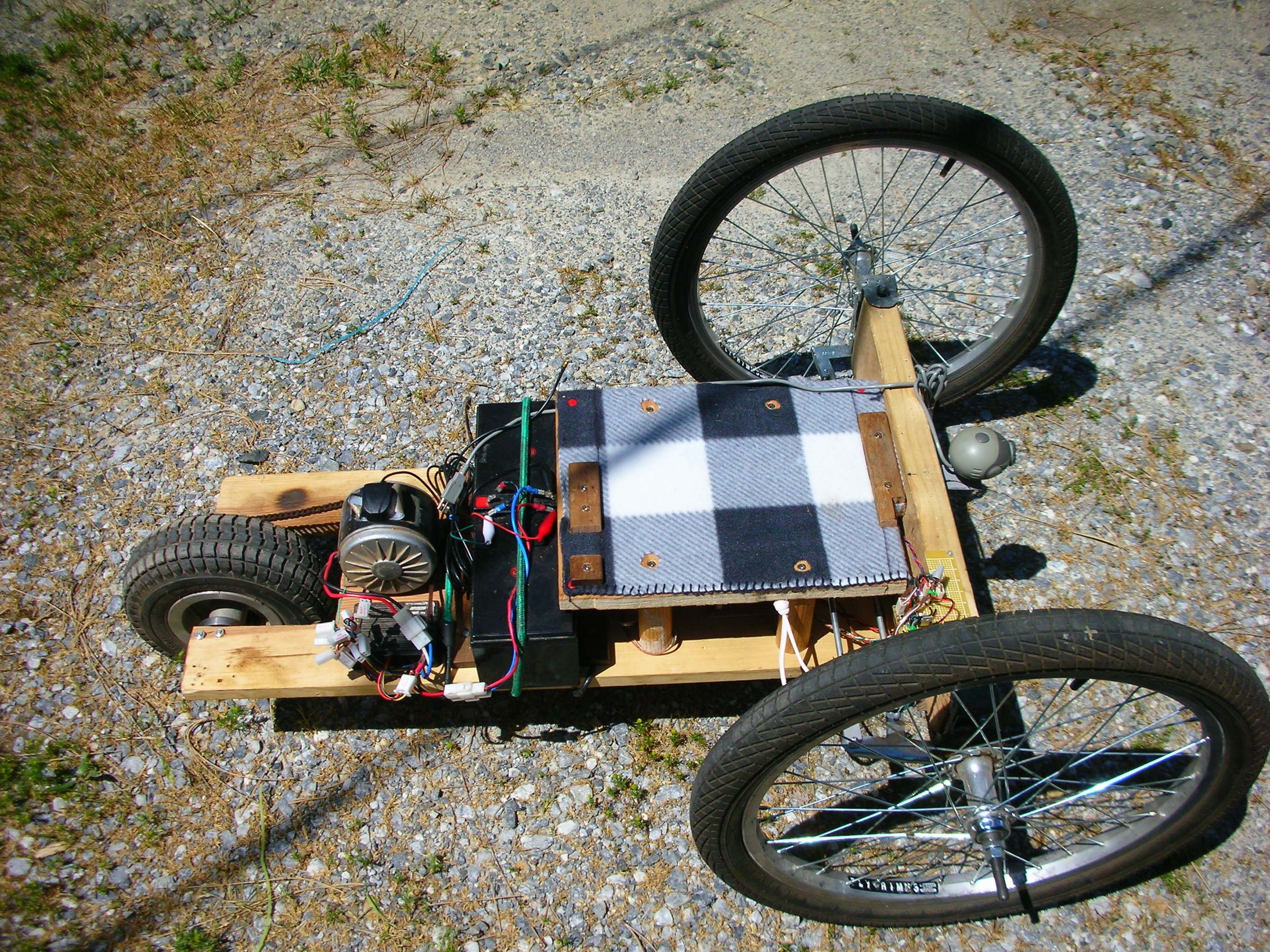 All Terrain Robotic Trike Test Drive