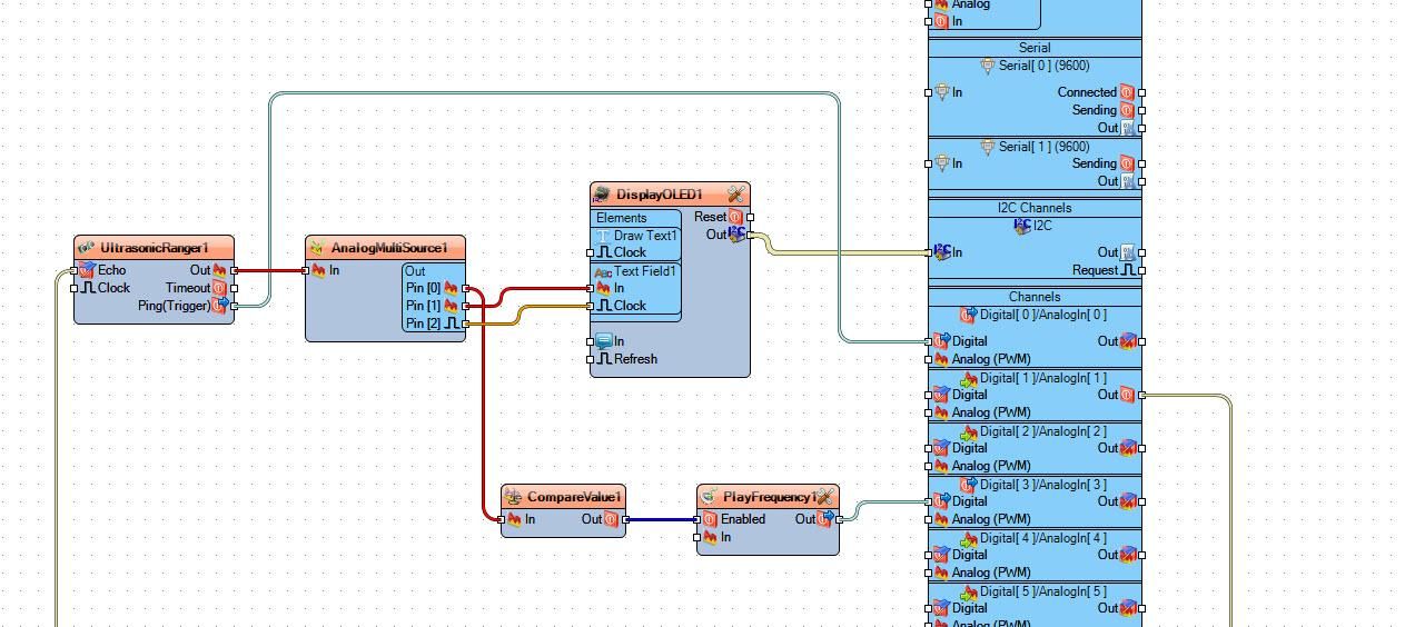 In Visuino Add,Set & Connect Components photo 13