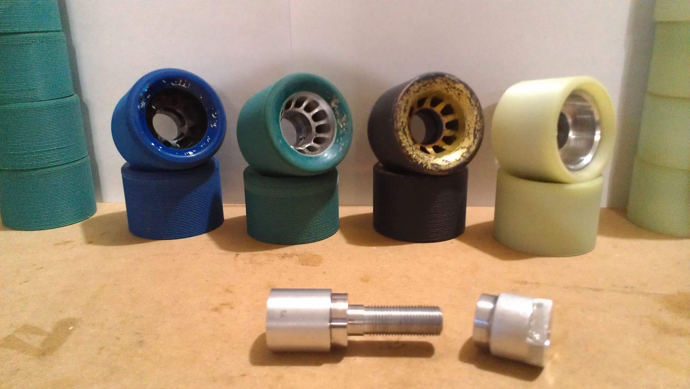 Regrooving Skate Wheels Using a Metal Lathe