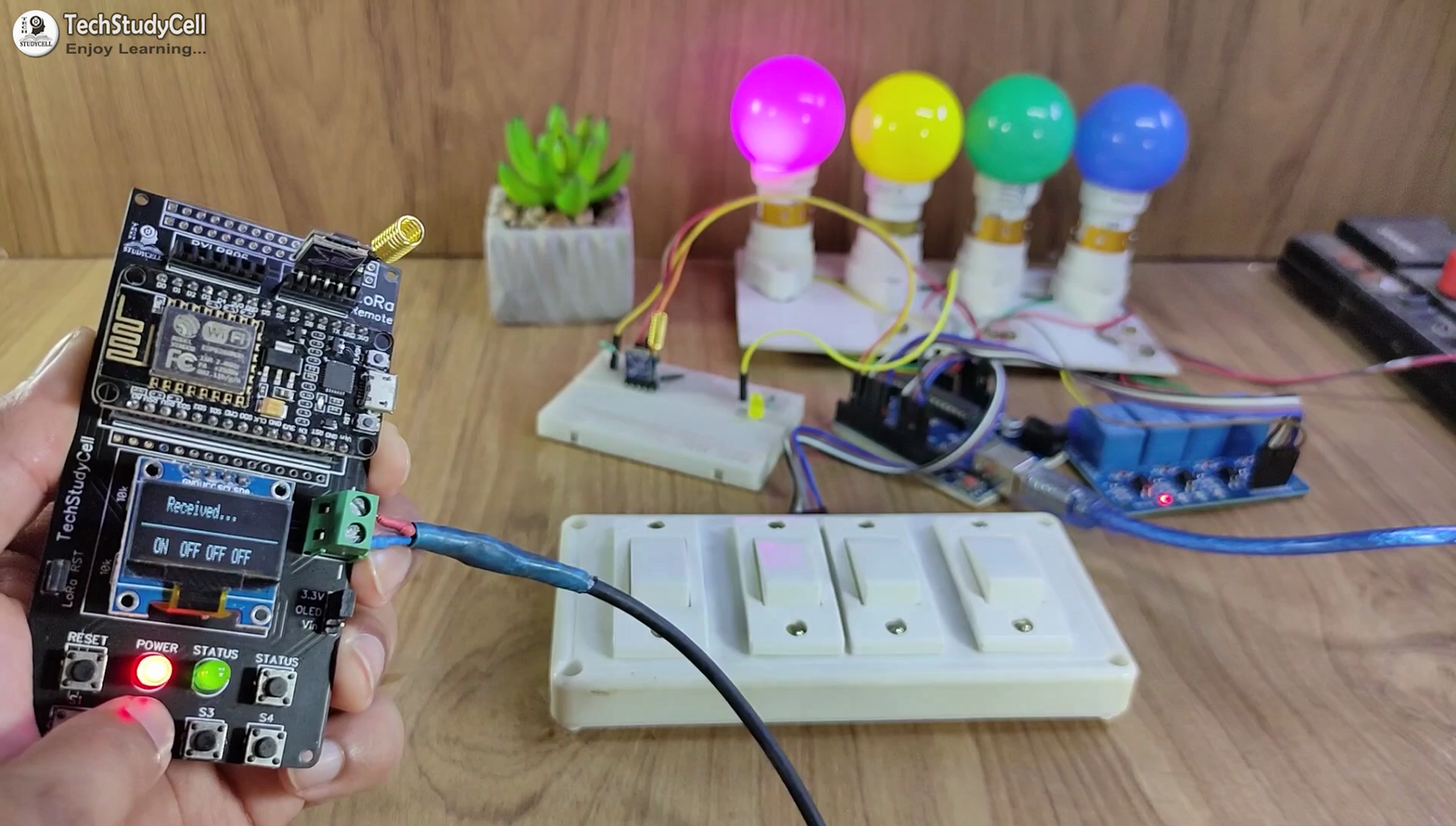 LoRa Project Arduino ESP8266 Control Relay With Feedback 2022 : 9 Steps ...