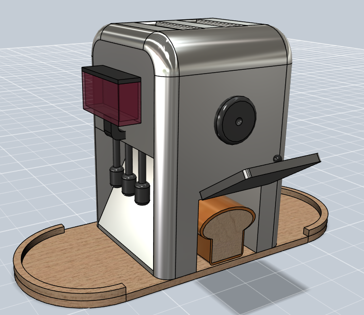 Multi-Functional Toaster