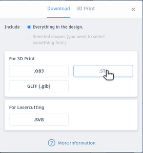 Export the New STL File