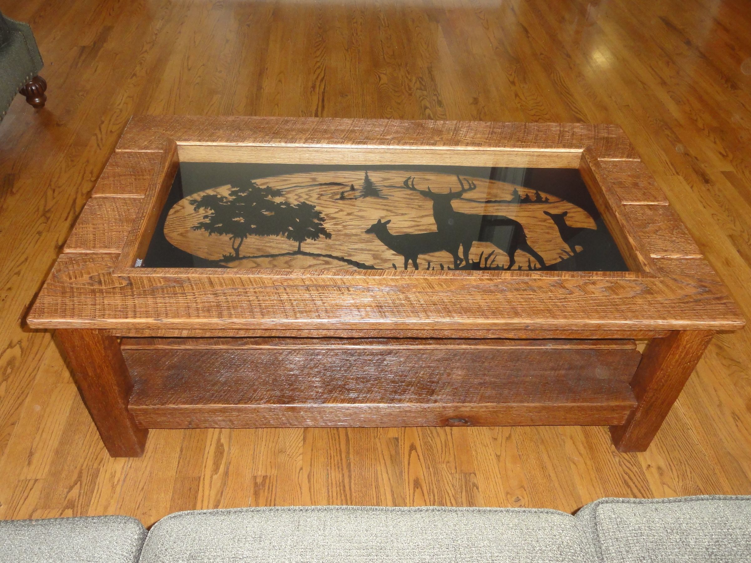 Hunting Camp Coffee Table