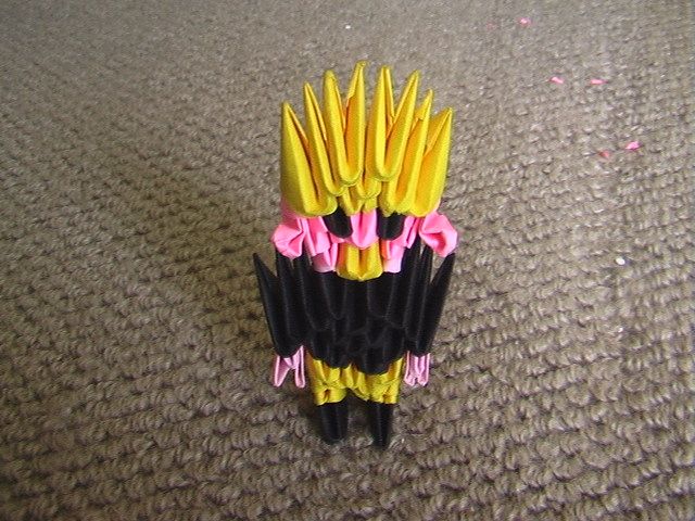 3d Origami Dude