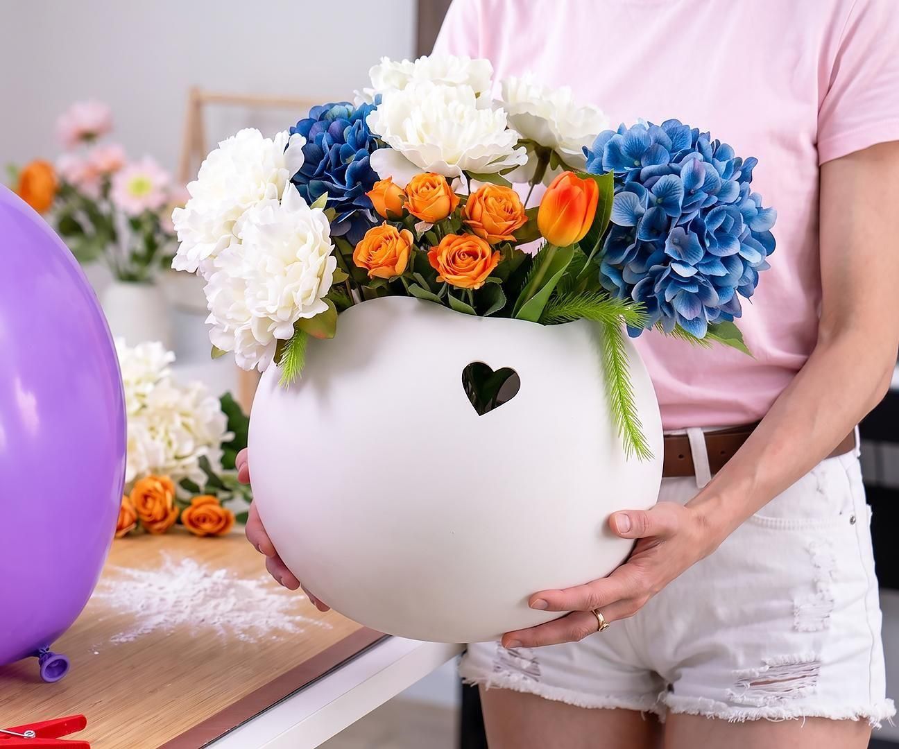 Create Giant Elegant Vases With This Simple Balloon Technique 🌟💟