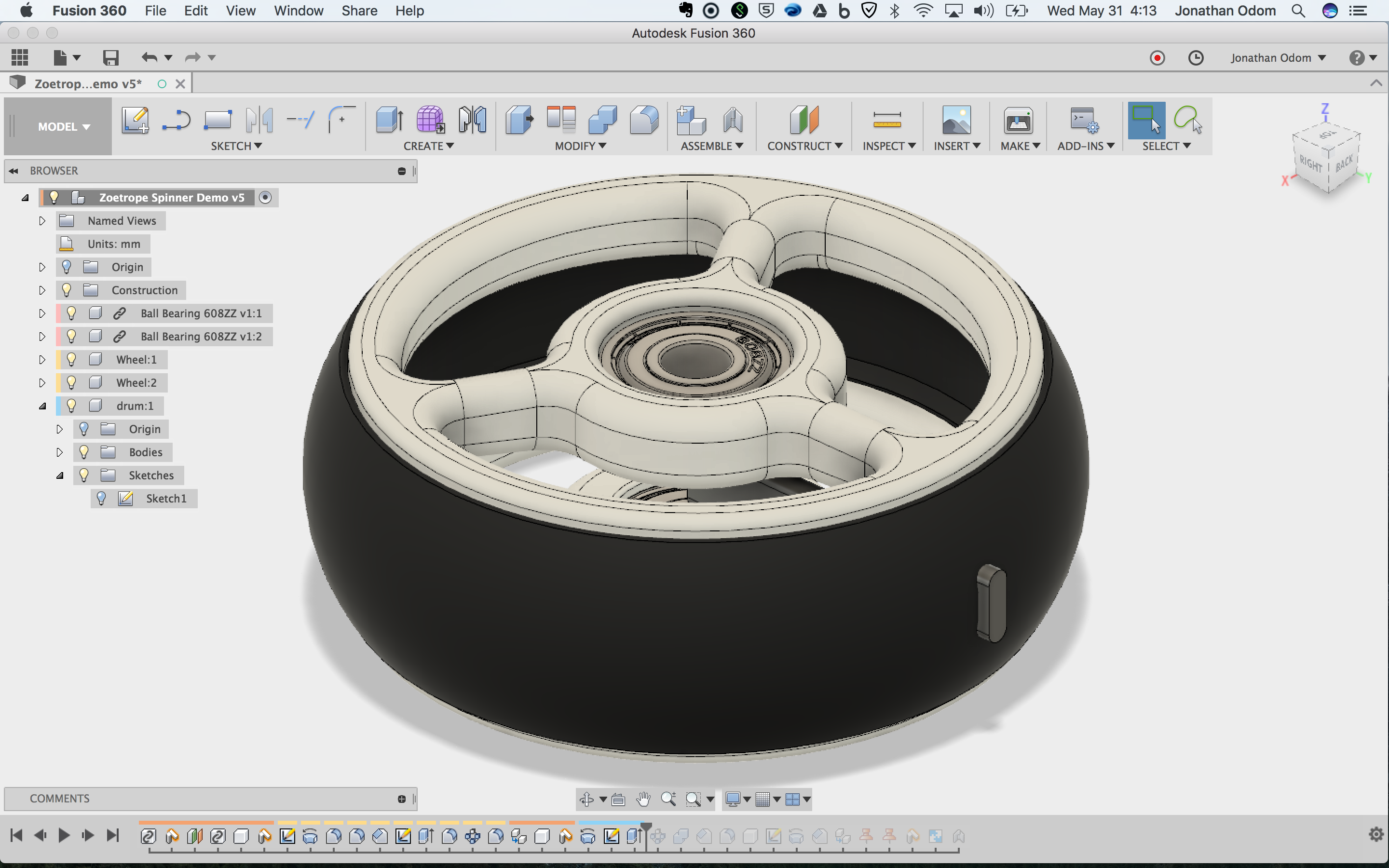 Zoetrope Fidget Spinner 10 Steps (with Pictures) Instructables