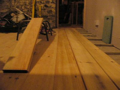 Solid Pine Floor