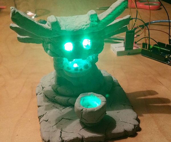 Ori and the Blind Forest: Shrouded Lantern With RBG LEDs and Bluetooth Control